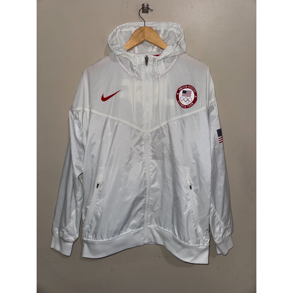 Men Size XL Nike 2020 Olympic Team USA Team Issued Windrunner Windbreaker Jacket